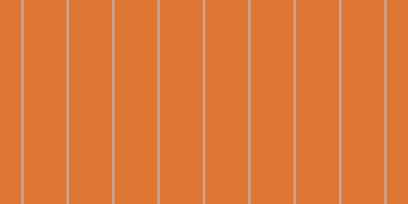 #de7634, #caa393 vertical lines, five pixels wide, eighty-four pixels apart