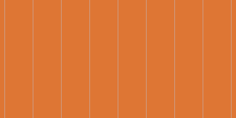 #de7634, #caa393 vertical lines, two pixels wide, ninety-four pixels apart