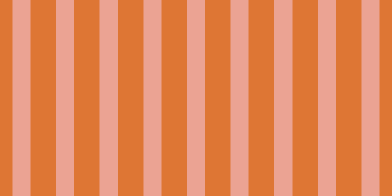 #de7634, #eba393 vertical lines, thirty-seven pixels wide, fifty-two pixels apart