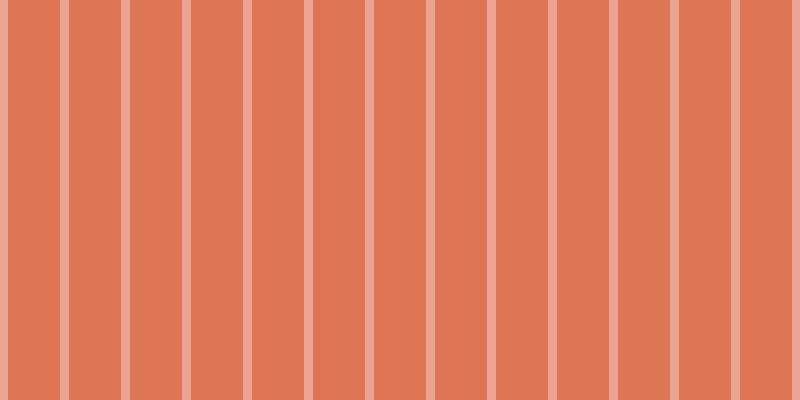 #de7655, #eba393 vertical lines, nine pixels wide, fifty-two pixels apart