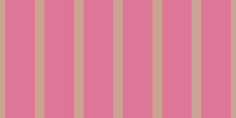 #de7697, #caa393 vertical lines, thirty-three pixels wide, one hundred pixels apart