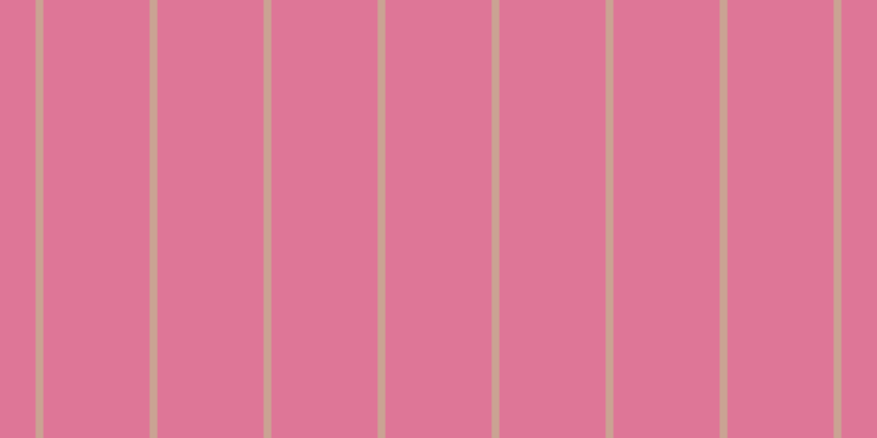 #de7697, #caa393 vertical lines, seven pixels wide, ninety-seven pixels apart