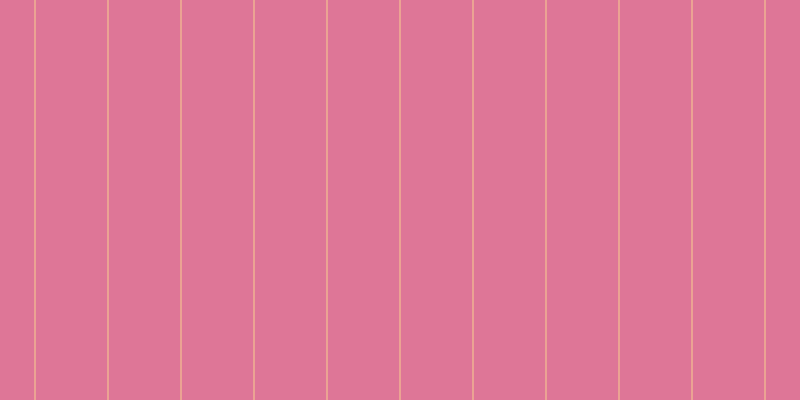 #de7697, #eba393 vertical lines, two pixels wide, seventy-one pixels apart