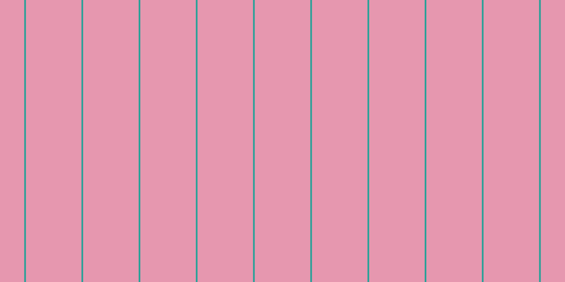 #de7697 (75%), #04a393 vertical lines, two pixels wide, seventy-nine pixels apart