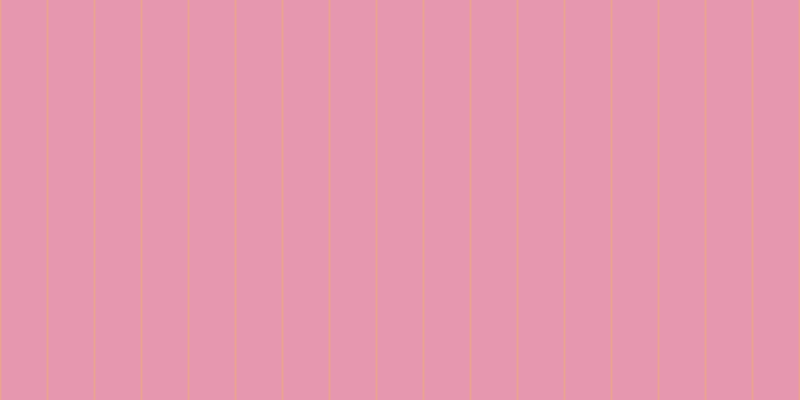 #de7697 (75%), #eba393 vertical lines, two pixels wide, forty-five pixels apart