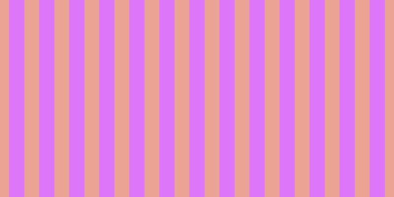 #de76fa, #eba393 vertical lines, thirty pixels wide, thirty-one pixels apart
