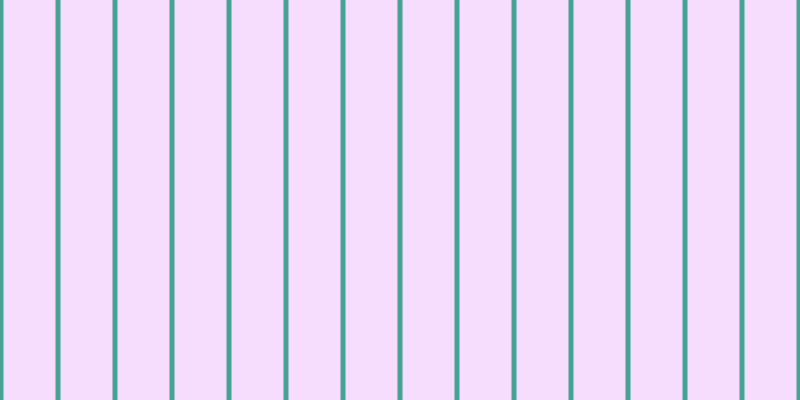 #de76fa (25%), #46a393 vertical lines, five pixels wide, fifty-two pixels apart