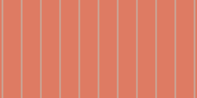 #de7b63, #caa393 vertical lines, seven pixels wide, seventy-one pixels apart
