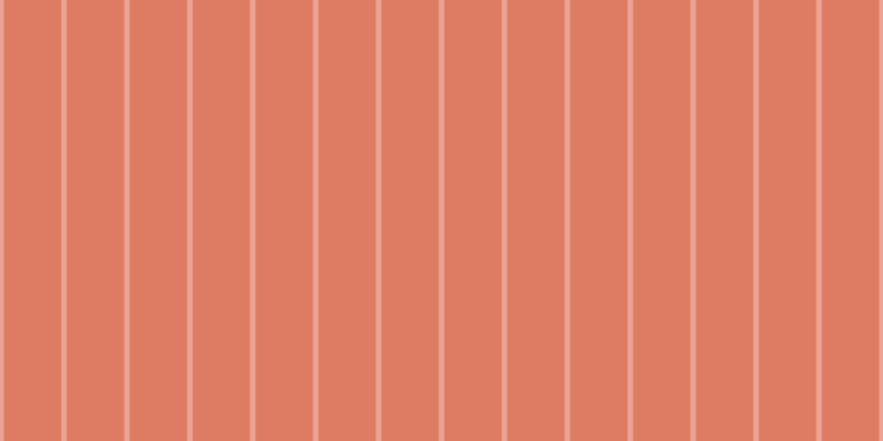 #de7b63, #eba393 vertical lines, five pixels wide, fifty-two pixels apart