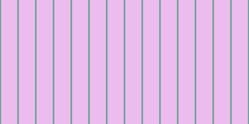 #de7be0 (50%), #67a393 vertical lines, five pixels wide, fifty-two pixels apart