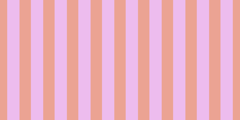 #de7be0 (50%), #eba393 vertical lines, thirty-eight pixels wide, forty-one pixels apart