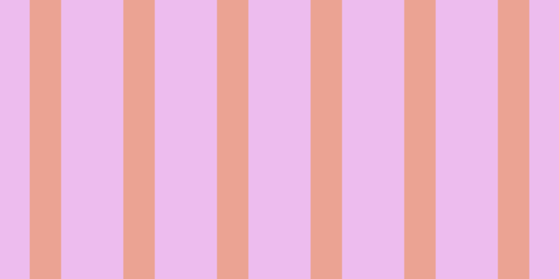 #de7be0 (50%), #eba393 vertical lines, forty-five pixels wide, eighty-nine pixels apart