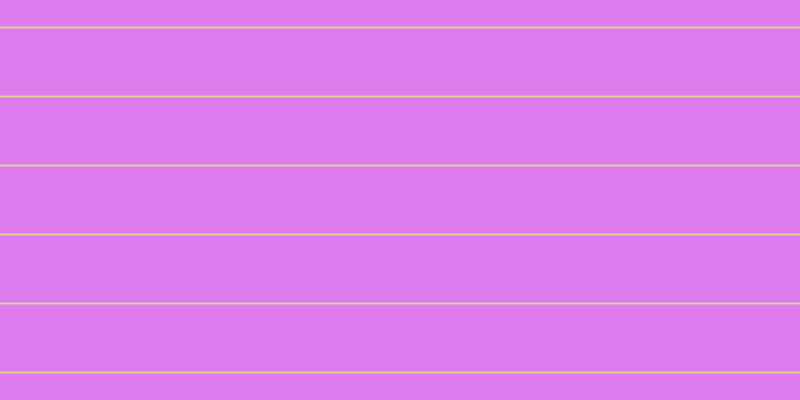 #de7bef, #dbd393 horizontal lines, two pixels wide, sixty-seven pixels apart