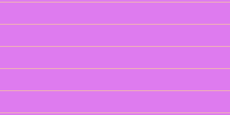 #de7bef, #fcd393 horizontal lines, two pixels wide, seventy-five pixels apart