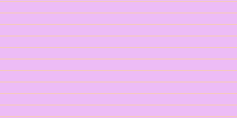 #de7bf0 (50%), #fcd393 horizontal lines, two pixels wide, thirty-seven pixels apart