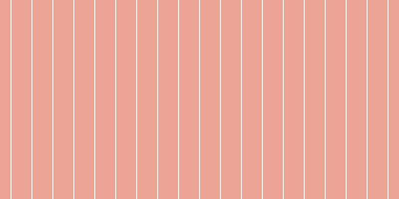 #de7eec (0%), #eba393 vertical lines, forty pixels wide, two pixels apart