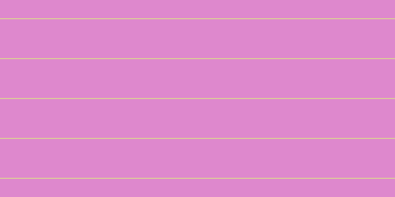 #de88cd, #dbd393 horizontal lines, two pixels wide, seventy-nine pixels apart
