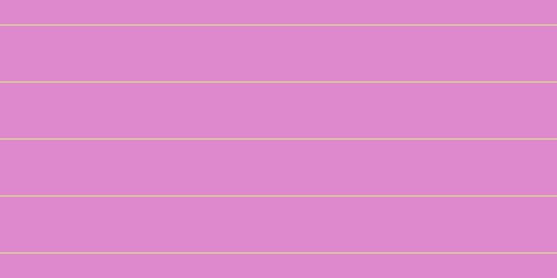 #de88cd, #dbd393 horizontal lines, two pixels wide, eighty pixels apart