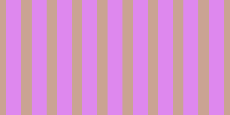 #de88ee, #caa393 vertical lines, thirty-six pixels wide, fifty-two pixels apart