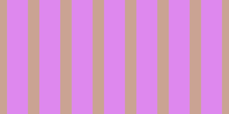 #de88ee, #caa393 vertical lines, forty pixels wide, seventy-three pixels apart