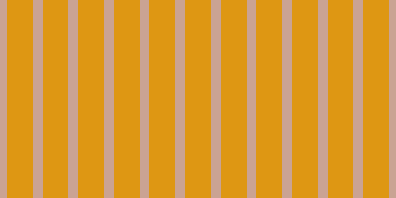 #de9713, #caa393 vertical lines, twenty pixels wide, fifty-two pixels apart