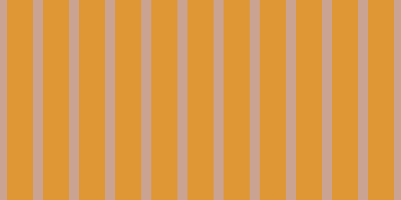 #de9734, #caa393 vertical lines, twenty pixels wide, fifty-two pixels apart