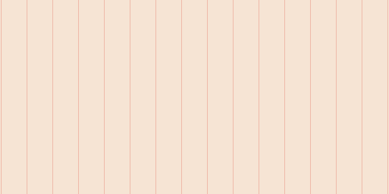 #de9755 (25%), #eba393 vertical lines, one pixels wide, fifty-two pixels apart
