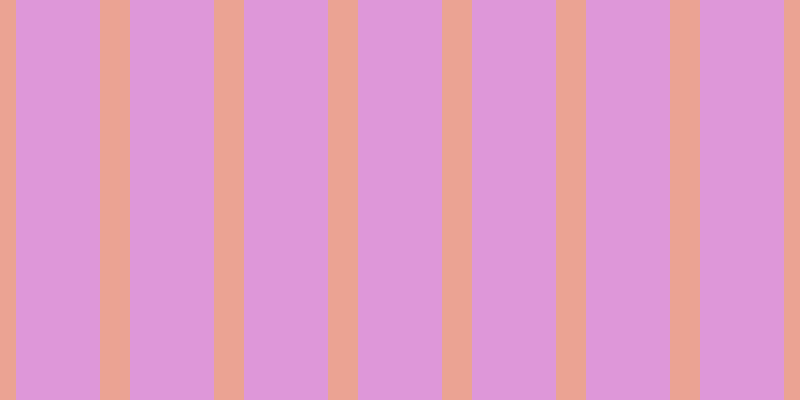 #de97d9, #eba393 vertical lines, thirty pixels wide, eighty-four pixels apart