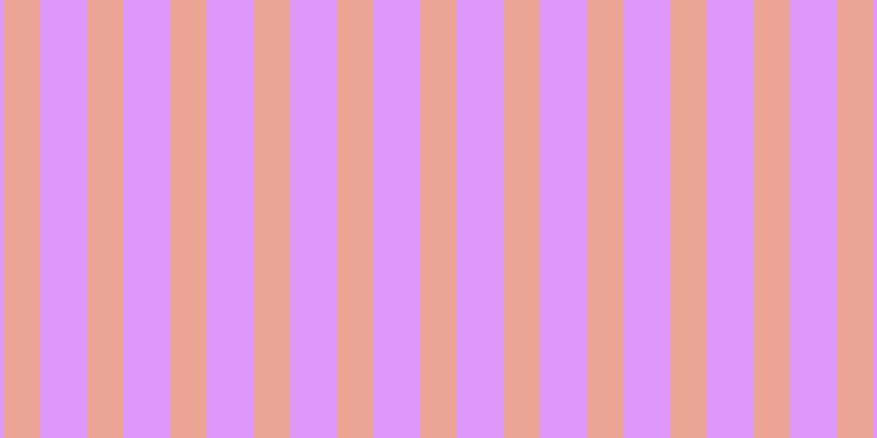 #de97fa, #eba393 vertical lines, thirty-three pixels wide, forty-three pixels apart