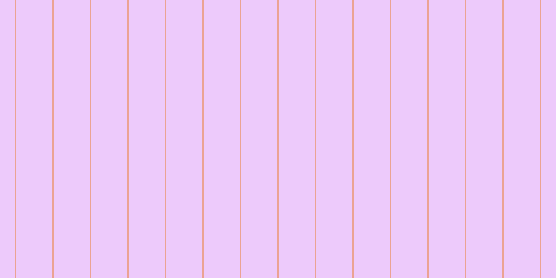 #de97fa (50%), #eba393 vertical lines, two pixels wide, fifty-two pixels apart
