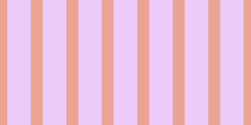 #de97fa (50%), #eba393 vertical lines, thirty-eight pixels wide, seventy-five pixels apart