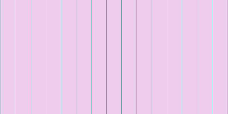 #de9ce0 (50%), #46a393 vertical lines, one pixels wide, fifty-two pixels apart