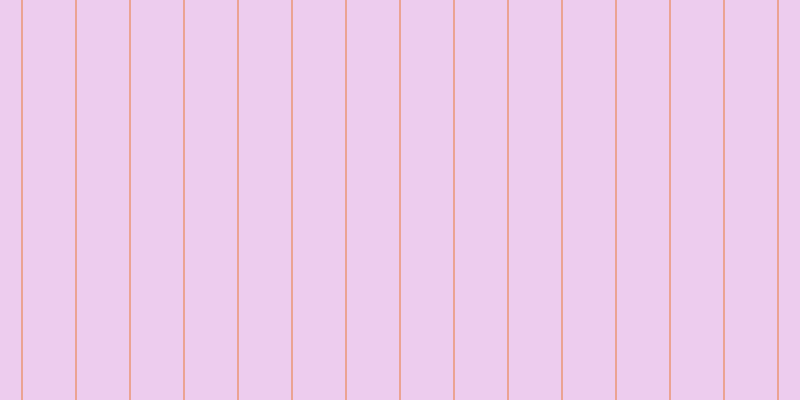 #de9ce0 (50%), #eba393 vertical lines, two pixels wide, fifty-two pixels apart
