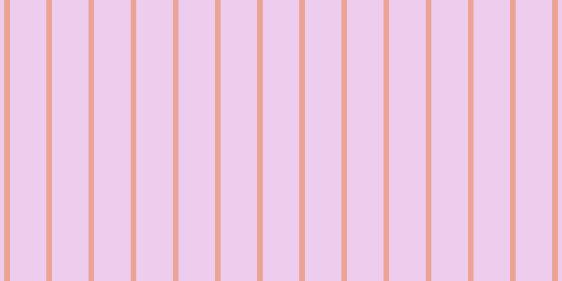 #de9ce0 (50%), #eba393 vertical lines, eight pixels wide, fifty-two pixels apart