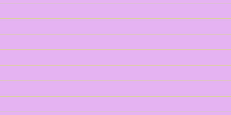 #de9cef (75%), #dbd393 horizontal lines, two pixels wide, fifty-two pixels apart