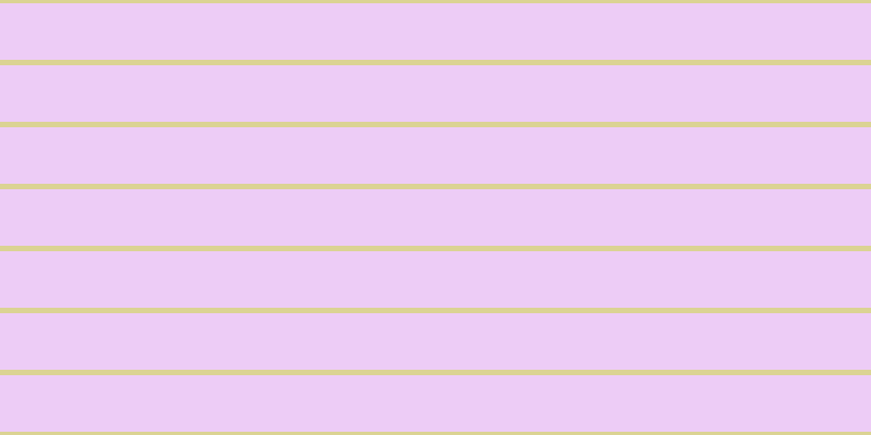 #de9cf0 (50%), #dbd393 horizontal lines, five pixels wide, fifty-two pixels apart