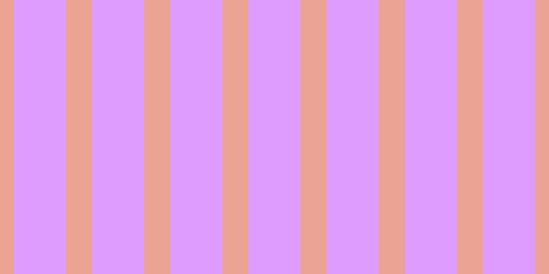 #de9cff, #eba393 vertical lines, thirty-eight pixels wide, seventy-six pixels apart