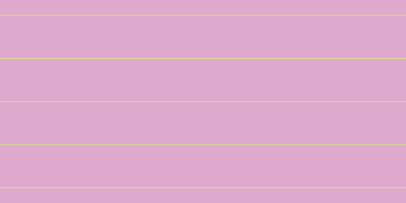 #dea9cd, #dbd393 horizontal lines, two pixels wide, eighty-three pixels apart