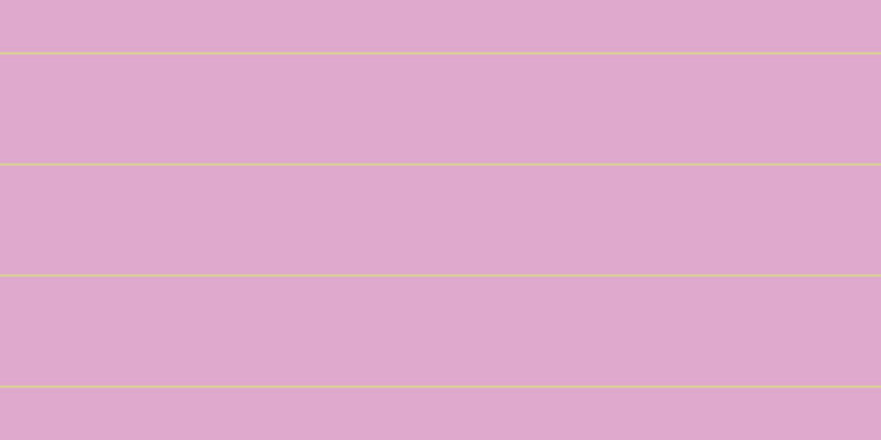 #dea9cd, #dbd393 horizontal lines, two pixels wide, ninety-nine pixels apart