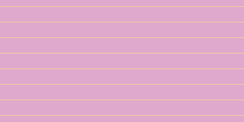 #dea9cd, #fcd393 horizontal lines, two pixels wide, forty-nine pixels apart