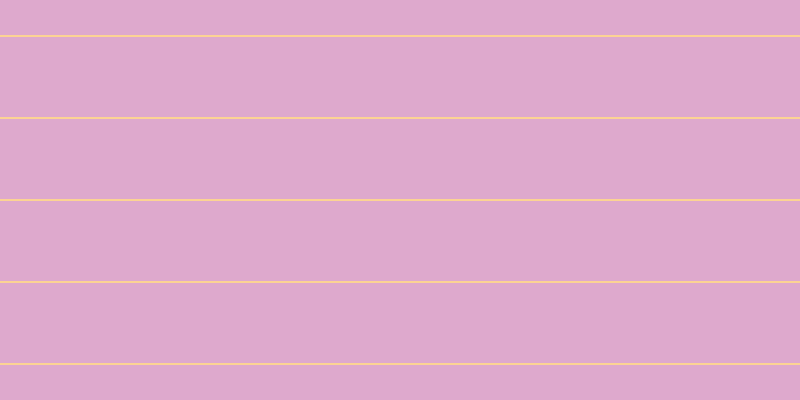 #dea9cd, #fcd393 horizontal lines, two pixels wide, eighty pixels apart