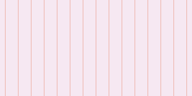 #dea9cd (25%), #eba393 vertical lines, two pixels wide, fifty-two pixels apart