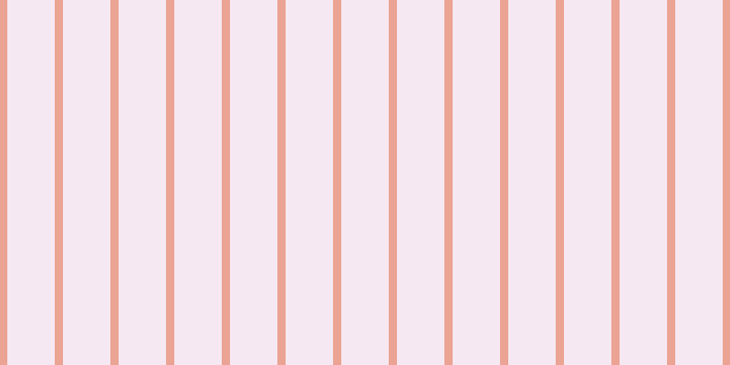 #dea9cd (25%), #eba393 vertical lines, nine pixels wide, fifty-two pixels apart