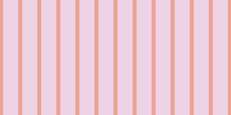 #dea9cd (50%), #eba393 vertical lines, fourteen pixels wide, fifty-two pixels apart