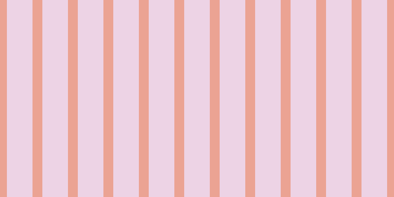#dea9cd (50%), #eba393 vertical lines, twenty pixels wide, fifty-two pixels apart