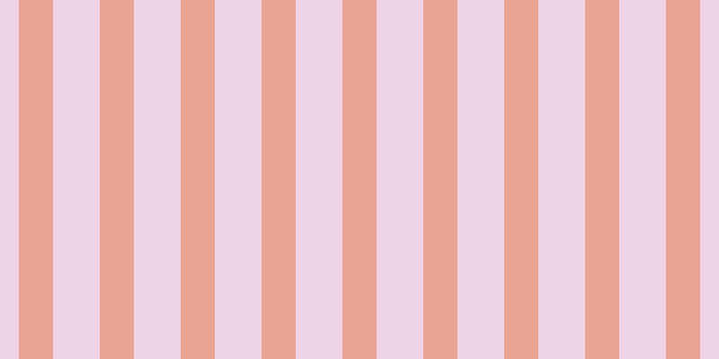 #dea9cd (50%), #eba393 vertical lines, thirty-eight pixels wide, fifty-two pixels apart