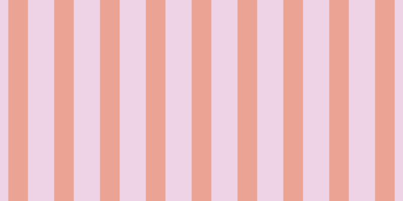#dea9cd (50%), #eba393 vertical lines, thirty-nine pixels wide, fifty-two pixels apart