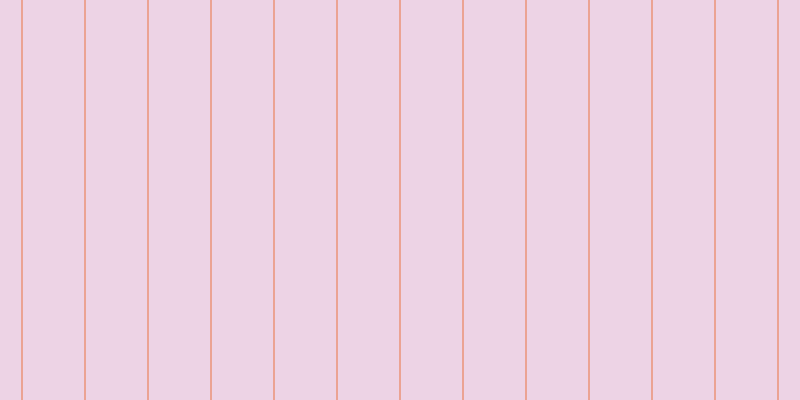 #dea9cd (50%), #eba393 vertical lines, two pixels wide, sixty-one pixels apart