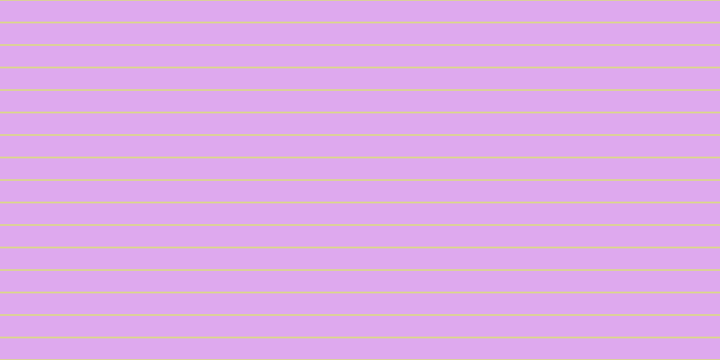 #dea9ee, #dbd393 horizontal lines, two pixels wide, twenty-three pixels apart