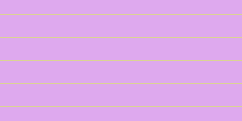 #dea9ee, #dbd393 horizontal lines, two pixels wide, thirty-six pixels apart